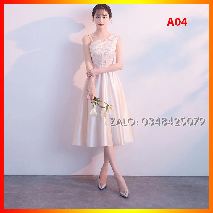 Váy đầm dự tiệc 🌈FREESHIP🌈 Đầm cưới hỏi,đầm sang trọng