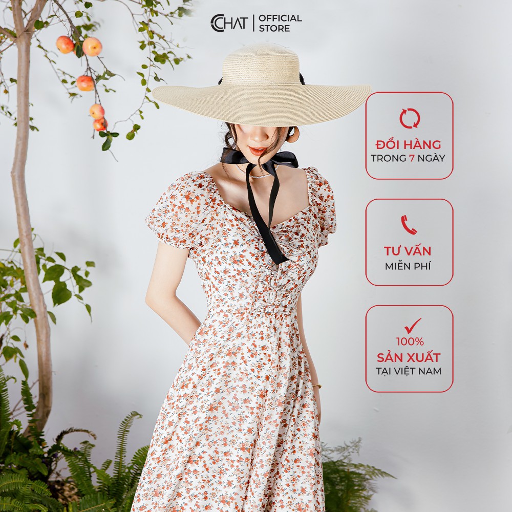 CCHAT Jump váy hoạ tiết dây đan ngực | BigBuy360 - bigbuy360.vn