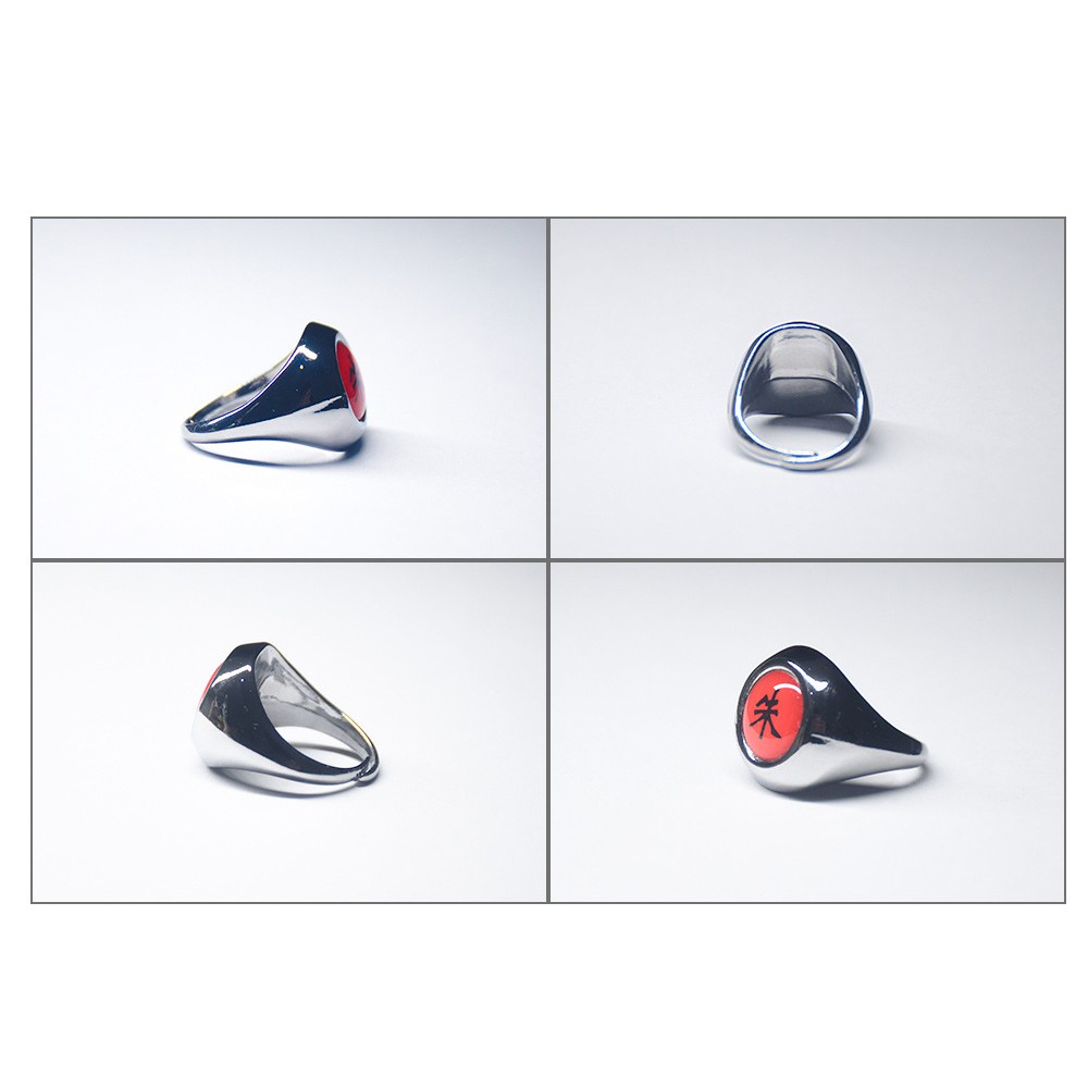 Nhẫn Hóa Trang Nhân Vật Uchiha Sasuke Itachi Sharingan Trong Naruto Có Thể Điều Chỉnh Kích Cỡ