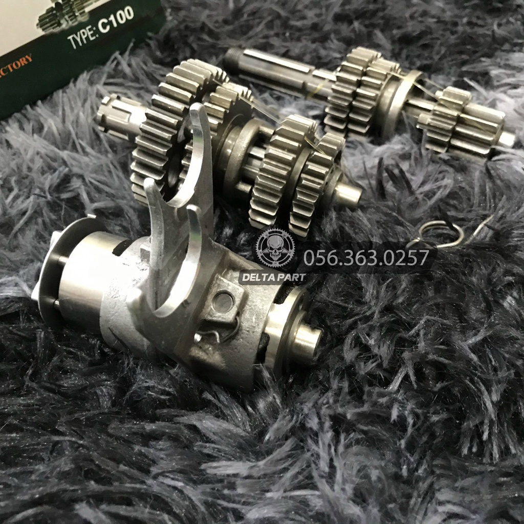 Bộ số 1 tới 3 lùi malay EX50 , SIRIUS 50 , DREAM , WAVE , SYM , K- pipe chuẩn côn tay hoặc côn tự động