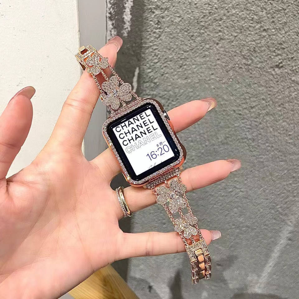 Dây Đeo Đồng Hồ Thay Thế 2022 Bằng Kim Loại Cho Apple watch 44mm 42mm 40mm 38mm iwatch 6 SE 5 4 3 2 1