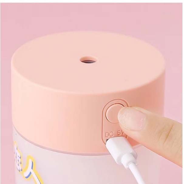 Đèn Ngủ Phun Sương Tạo Ẩm Dễ Thương - Máy Tạo Độ Ẩm Không Khí DUASHOP