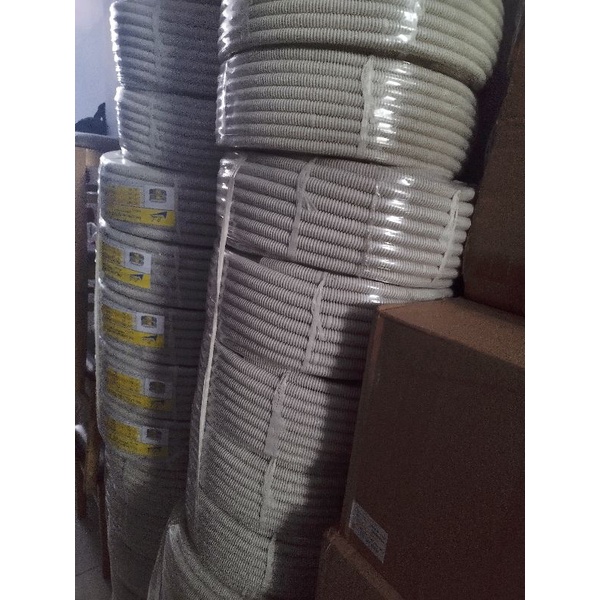 Ống ruột gà luồn dây điện cuộn 50m phi 20