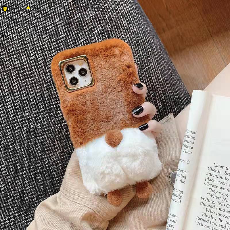 Ốp điện thoại hình chó corgi dễ thương cho REALME C25 C25S C21 C20 C17 C15 C12 C11 C2 C1 8 7 6 5 3 PRO 7I 6I 5I 5S