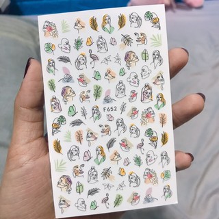 tikker dán nail nhiều hình