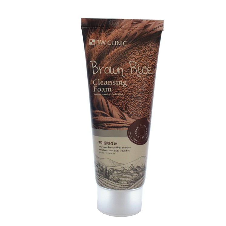 Sữa rửa mặt chiết xuất từ gạo NEW 3w Clinic Brown foam cleansing 100ml | BigBuy360 - bigbuy360.vn
