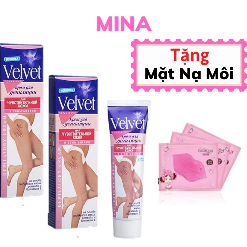 Kem tẩy lông Velvet Sensitive 100ml Nga