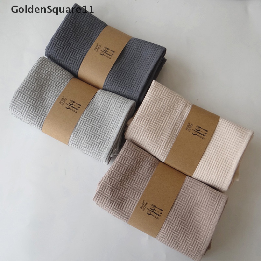 Khăn lau chén dĩa bằng cotton mềm kích thước 45x65cm cho nhà bếp