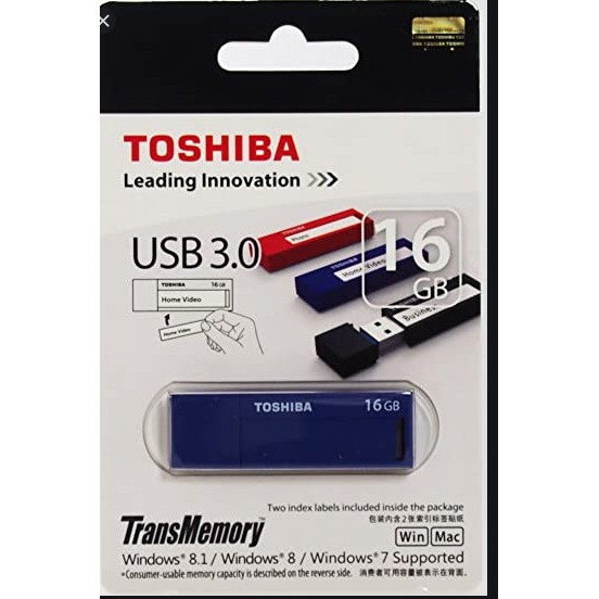 USB 8GB Toshiba Daichi USB 3.0 Flash Drive