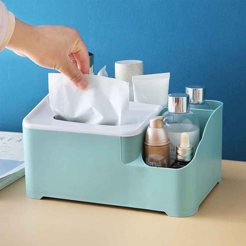 Hộp Đựng Khăn Giấy / Điều Khiển Từ Xa / Điện Thoại Bằng Nhựa Có Nắp Đậ