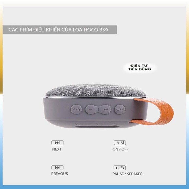 LOA BLUETOOTH HOCO BS9 KẾT NỐI v4.1 loại chuẩn ♥️♥️