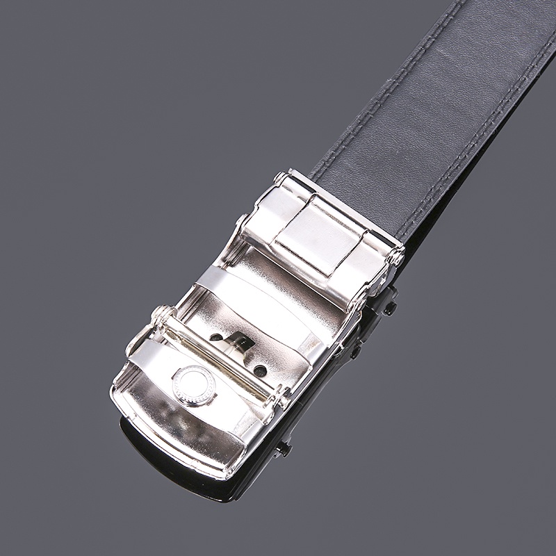 Dây Thắt Lưng, Nịt Nam Da PU, Khoá Tự Động, Bảng Đẹp, Thời Trang Công Sở, Trẻ Trung BELTS21BAS04