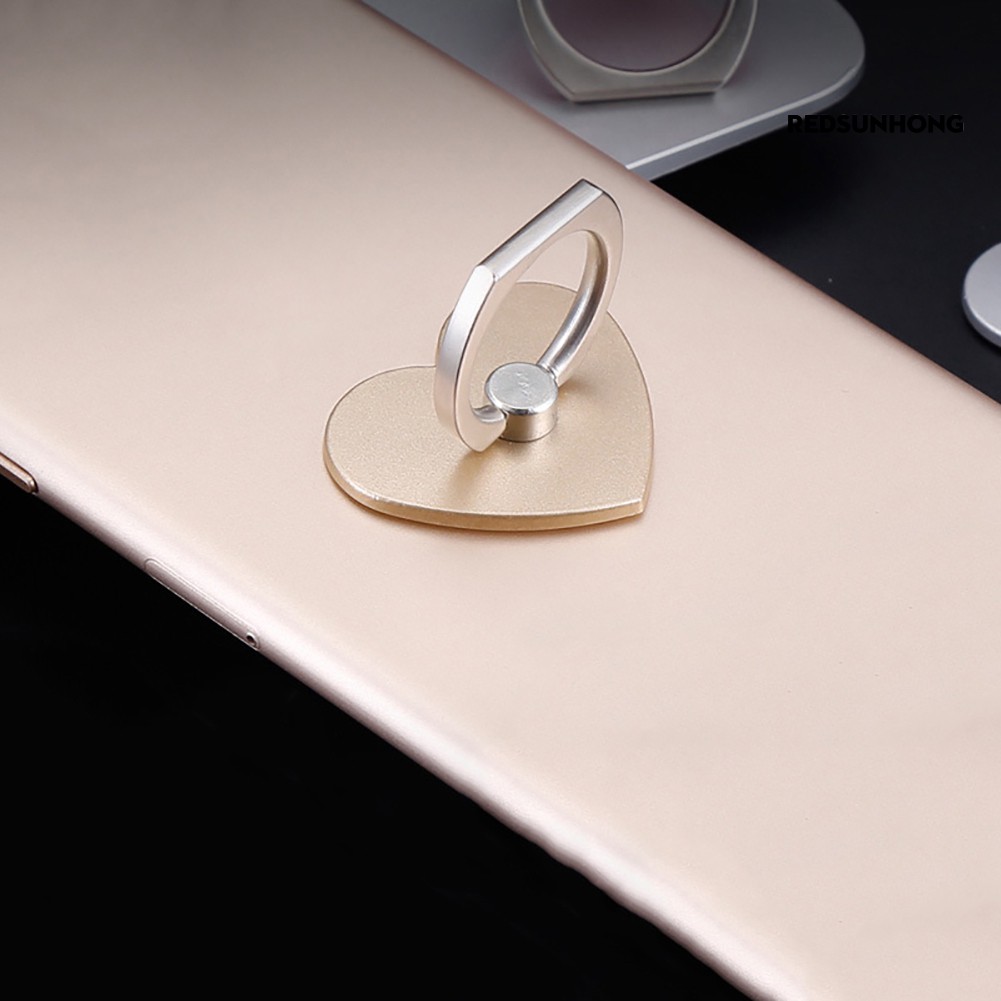 Vòng Nhẫn Đỡ Điện Thoại Xoay 360 Độ Hình Trái Tim