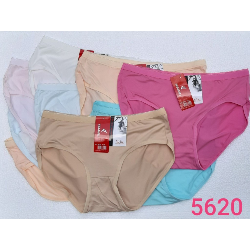 [Big Size 60 đến 79 kg] 10 Quần lót nữ Thun 100% Cotton Lưng ôm mông định hình độ co giãn tốt vừa khít cơ thể