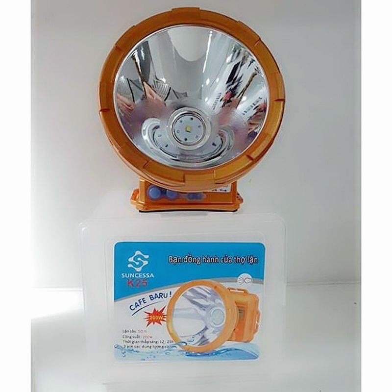 Đèn Pin Đội Đầu Siêu Sáng SUNCESSA K25 200W