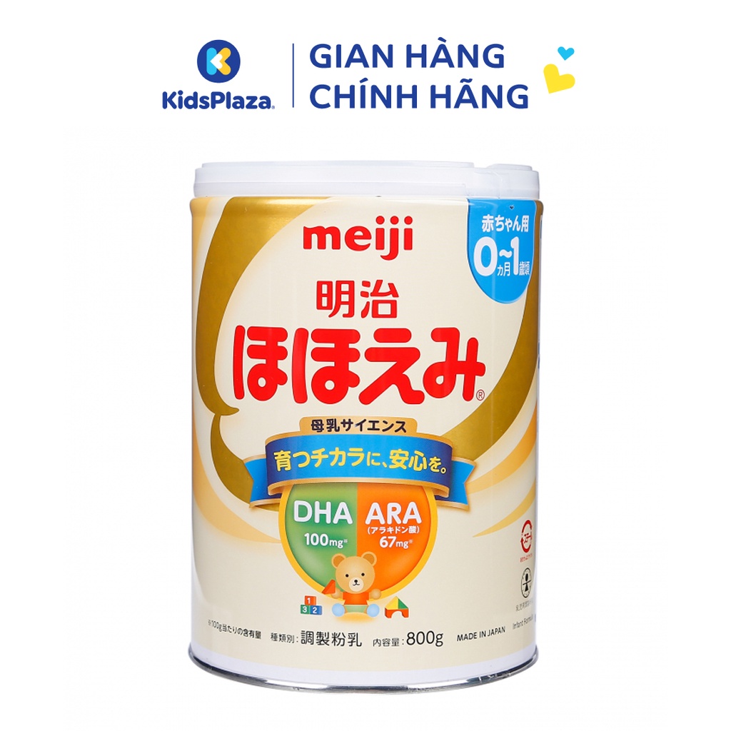 Sữa bột Meiji nội địa Nhật 800gr số 0/9