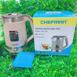 ẤM SIÊU TỐC CHEFMAN-72-SIÊU MỚI - SIÊU CHẤT LƯỢNG