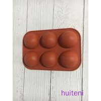 Khuôn Silicone Làm Bánh / Sô Cô La Hình Nửa Quả Bóng Sáng Tạo