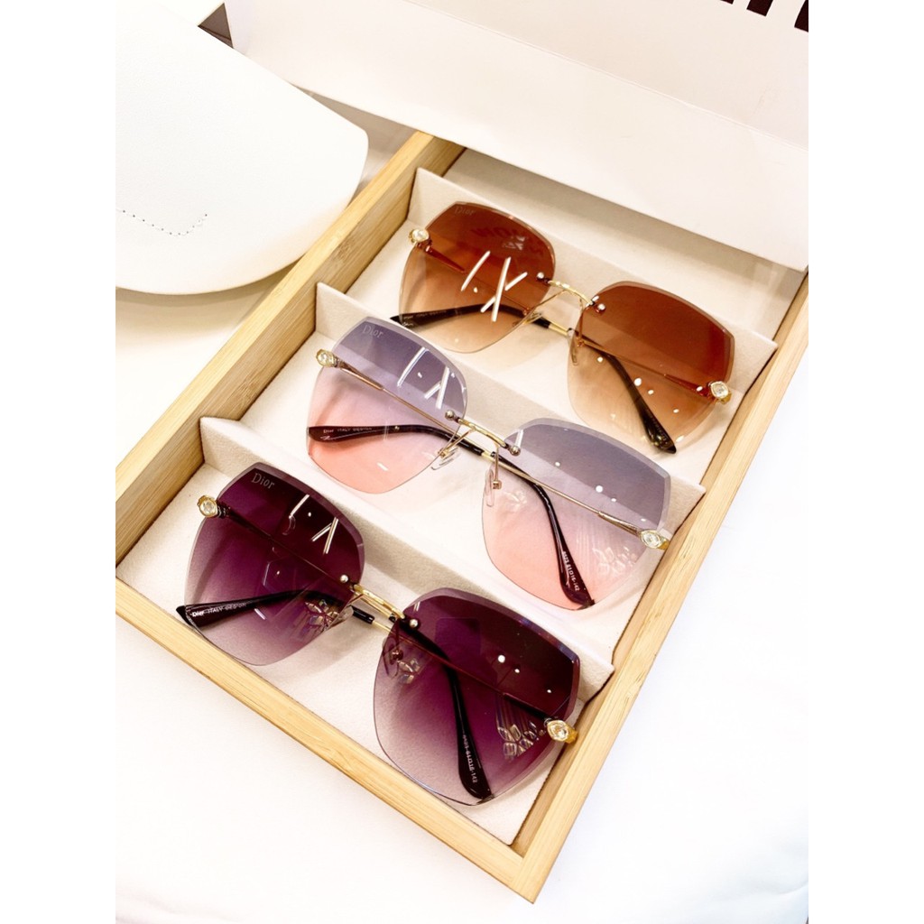 Mắt kính thời trang cao cấp gọng kim loại cho nữ A245 UV 💎 FREESHIP 💎 chống tia UV400 | BigBuy360 - bigbuy360.vn
