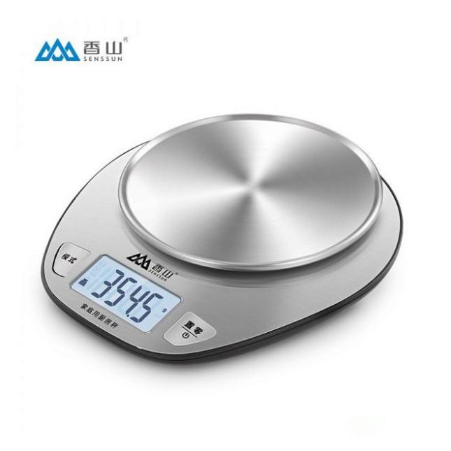 Cân nhà bếp điện tử SENSSUN EK518 Vỏ inox tối đa 5Kg tiện lợi chính hãng Xiaomi-Youpin phân phối - Minh Tín Shop