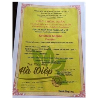 trà hà diệp