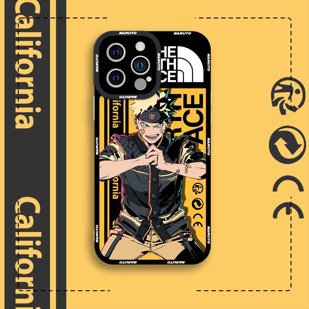 Ốp lưng iphone cạnh vuông JM CASE Anime X Sport Naruto manga  6plus/6s/6splus/7/7plus/8/8plus/x/xs/11/12/pro/max/plus/