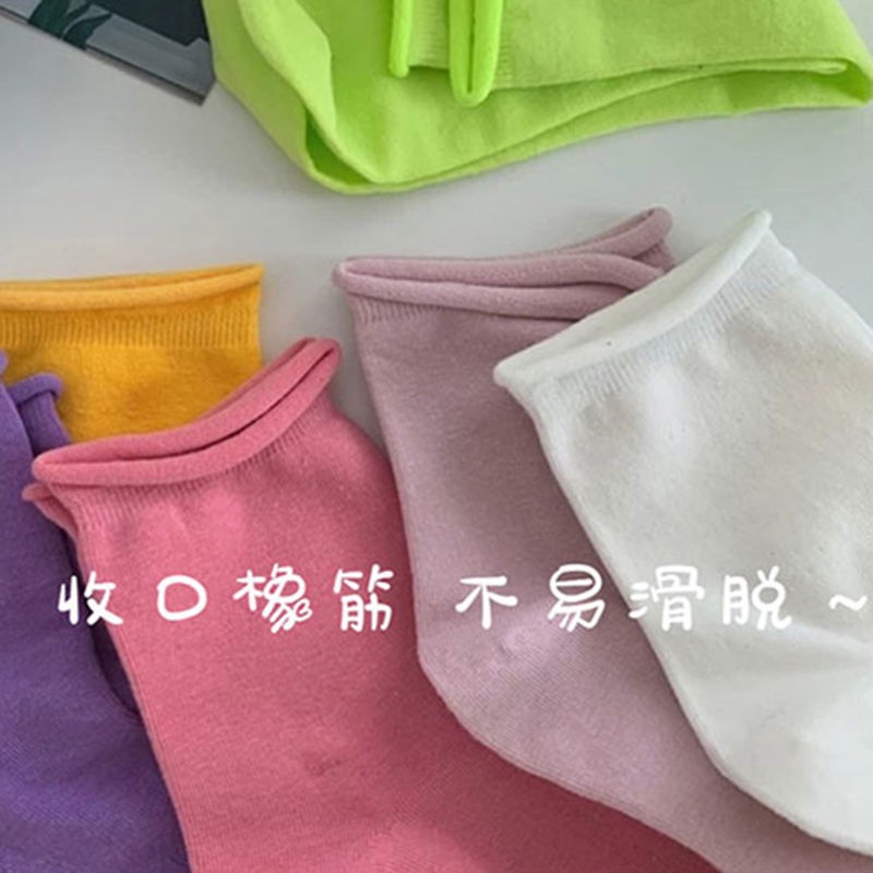 ☍✔❐Vớ Ống Lửng Màu Trắng Dễ Thương Thời Trang Xuân Thu Phong Cách Hàn Quốc Nhật Bản
