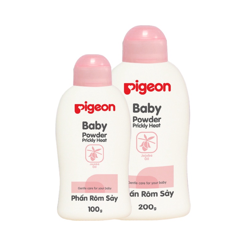 Phấn Rôm Sảy Pigeon Nắp Màu 100g/200g