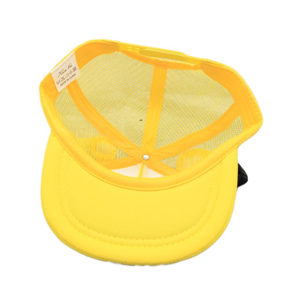 Mũ Lưỡi Trai Phối Lưới In Hình Pikachu Nhiều Màu Sắc Cho Bé