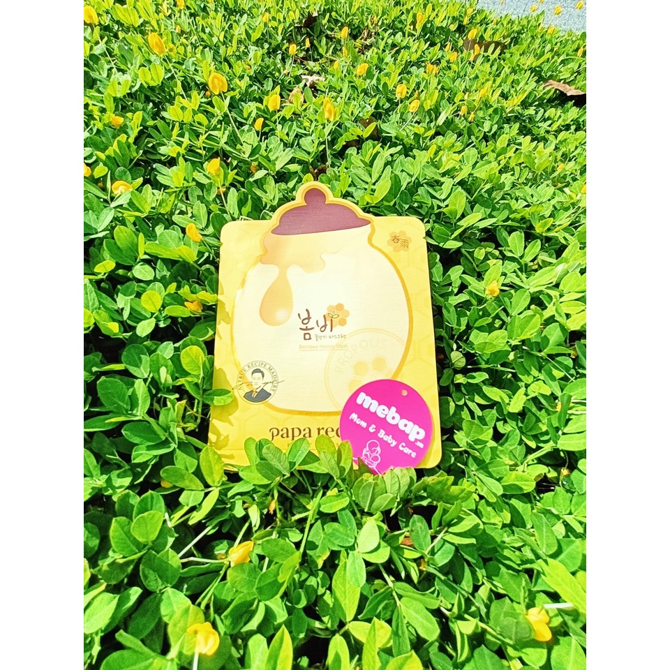 Mặt Nạ Dưỡng Da Tinh Chất Nhân Sâm Và Mật Ong 20g PAPA RECIPE