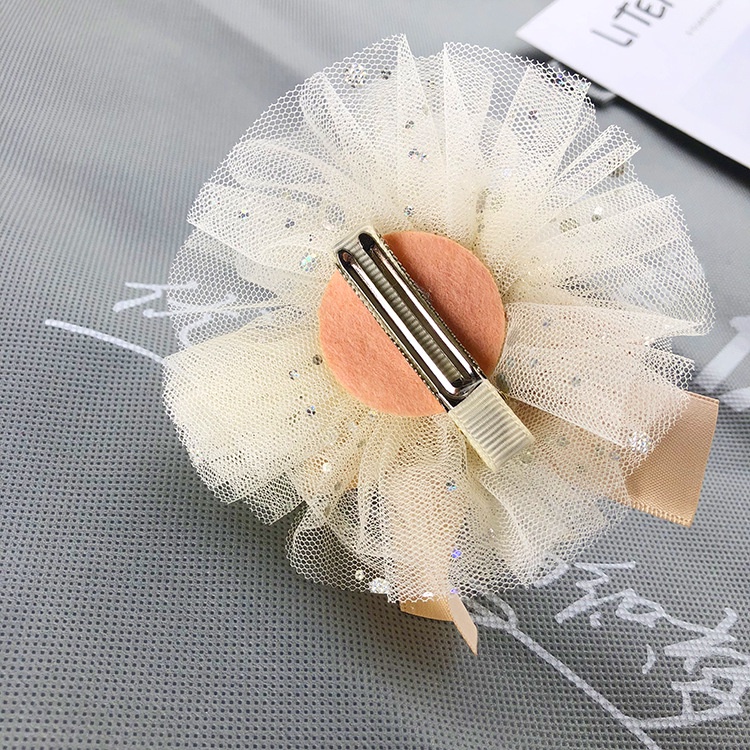 Kẹp tóc đính hình vương miện phối nơ công chúa xinh xắn cho bé gái HadyyKids CT30