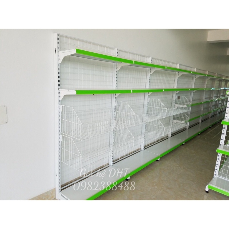 Kệ để hàng có giỏ ( Cao 1m8 x Dài 90cm )