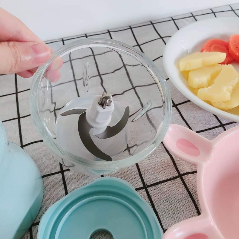Cối thủy tinh thay thế máy xay bear 0.3l ( hàng chuẩn)