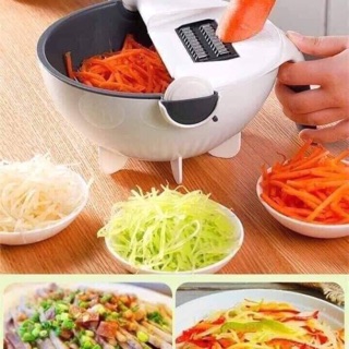🌿SET NẠO RAU CỦ KÈM RỔ ĐỰNG