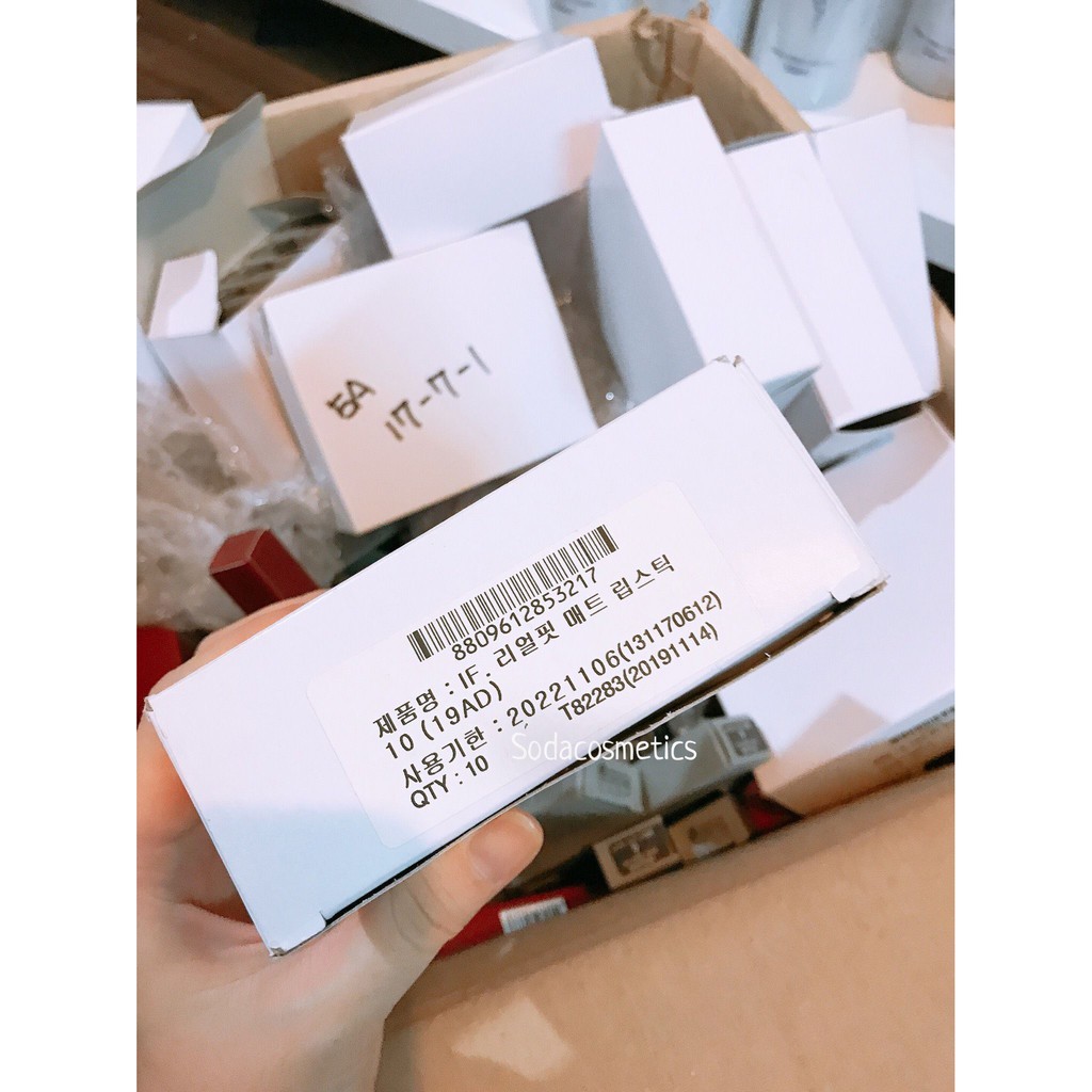 Son Thỏi Lì Innisfree Real Fit Matte Lipstick