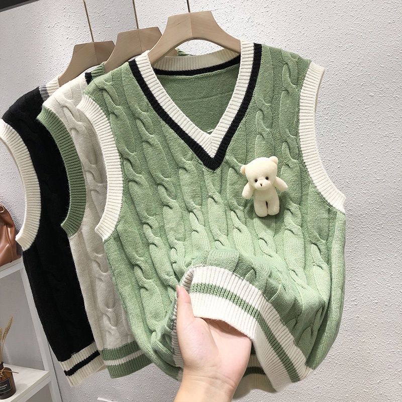 Áo Sweater Dệt Kim Thiết Kế Mới Thời Trang Mùa Thu Dành Cho Nữ