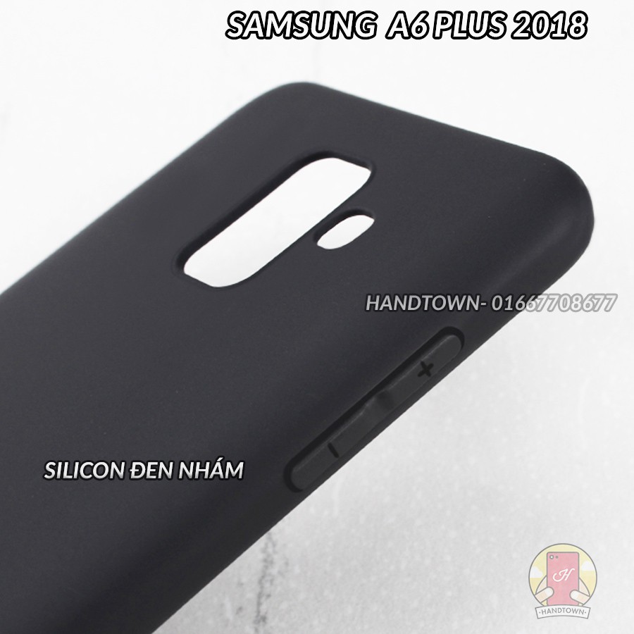 Ốp lưng Samsung A6 | A6 PLUS 2018 dẻo đen nhám chồng trầy