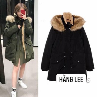 ( SẴN) ÁO PARKA ZARA XUẤT LÓT LÔNG SIÊU DÀY ẤM