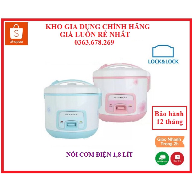 Nồi cơm điện Lock&amp;Lock EJR446 1.8L 700W