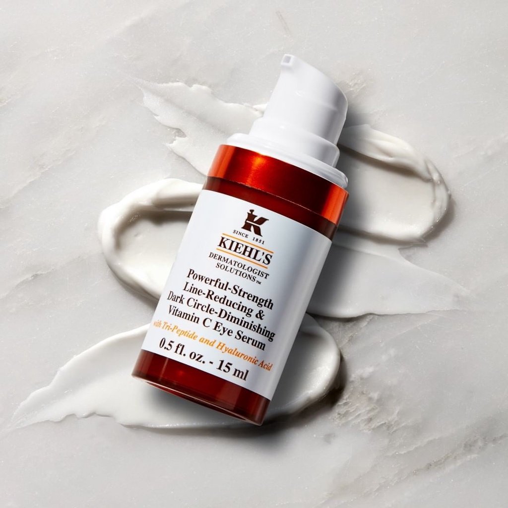 Tinh chất giảm quầng thâm MẮT Kiehl’s Powerful-Strength Dark Circle Reducing Vitamin C Eye Serum