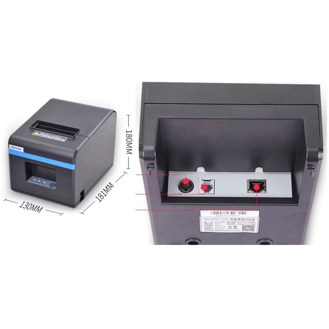 Máy In Bill Nhiệt Xprinter 160 - Tự động cắt giấy - Bảo Hành 12 Tháng | BigBuy360 - bigbuy360.vn