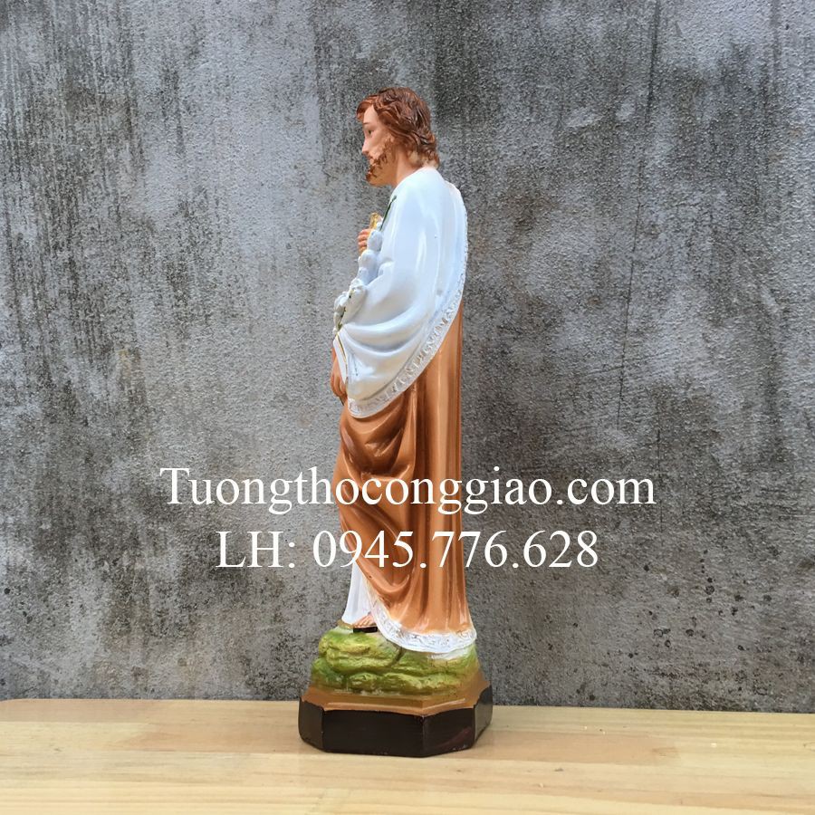 Tượng Thánh Giuse Thợ  40cm composite