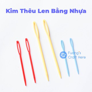 Kim Thêu Len Bằng Nhựa Nhiều Kích Cỡ