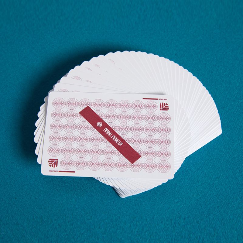 Bộ bài nhựa Tribal Pioneer chuyên nghiệp cho Poker (Hàng cao cấp)