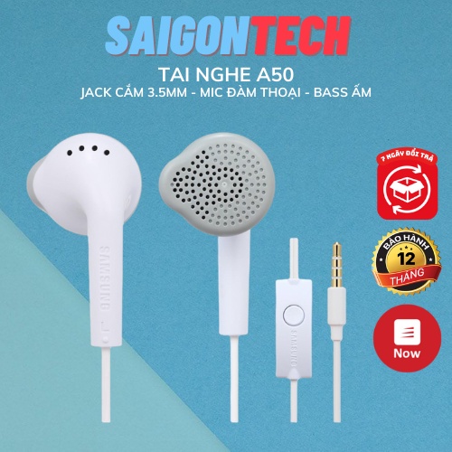 Tai nghe nhét tai 𝓢𝓪𝓶𝓼𝓾𝓷𝓰 5830 dùng cho 𝓢𝓪𝓶𝓼𝓾𝓷𝓰 A01 A10 A10S A20 A30 A50 A50S M10 M20 M30 M50 J3 J4 J5 J6 J7 Jack 3.5mm