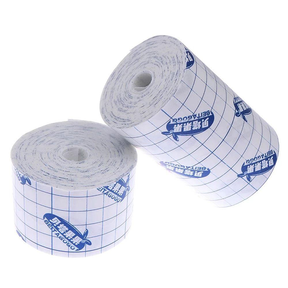 CLEOES Cuộn Băng Keo Vải Không Dệt Màu Trắng 10m Chống Nước Giúp Bảo Vệ Vết Thương