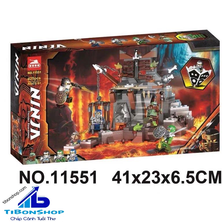 Ninjago Hành Trình Đến Ngục Đầu Lâu 11551