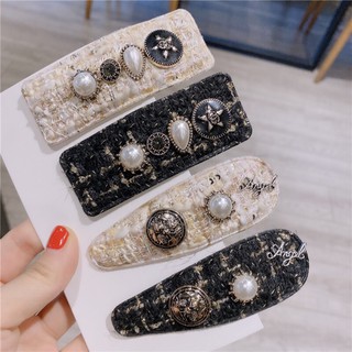 Kẹp Tóc Dạ Tweed Quý Phái