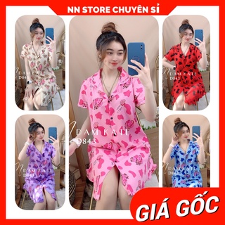 Đầm ngủ hoạt hình D843 ⚡Ảnh thật⚡ Đầm nữ ⚡ Đầm kate phom to ⚡ Đầm bò sữa
