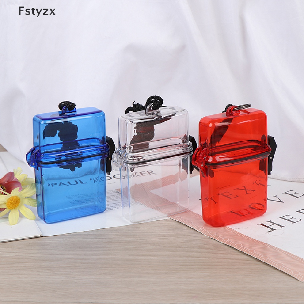 Fstyzx 1PC Outdoor Waterproof Pockets Key Money Storage Box Case Holder Plastic Case FY | BigBuy360 - bigbuy360.vn